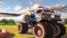 Real Flying Truck Simulator 3D
