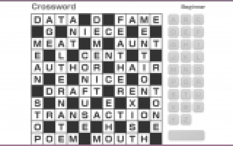 Crossword