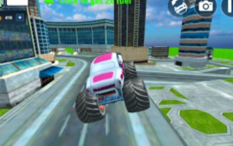 Monster Truck Stunt Free Jeep Racing Game