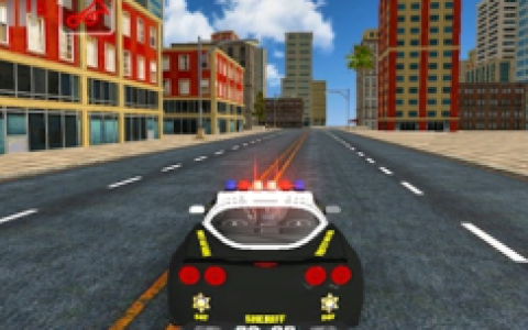 Police Drift Car Driving Stunt Game