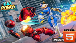 Cat Robot Transform War