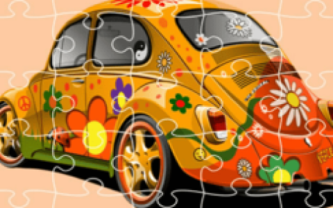 VW Beetle Jigsaw