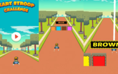 Kart Stroop Effect Challenge