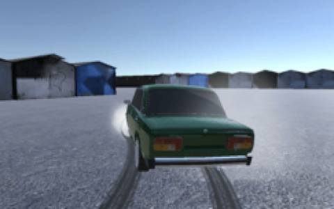 Lada Russian Car Drift