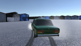 Lada Russian Car Drift